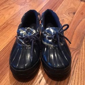 Sperry low rise rain boots